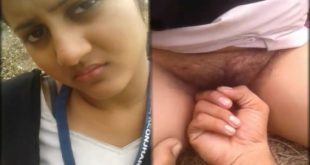Cute Clg Girl After Bunking Class Enjoying Fingering By Lover In Park