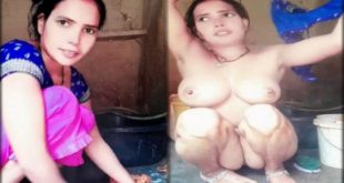 Hot Village Bhabhi Taking Nude Bath Update
