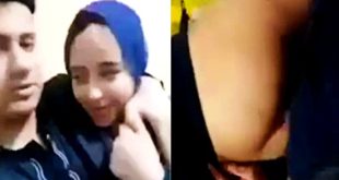 Hot Hijabi Girl Enjoying With Her Boyfriend